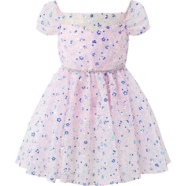 Fairy Princess Sequin Mini Dress, Pink
