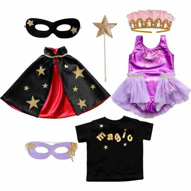 Ultimate Circus Costume Set, Purple-Black