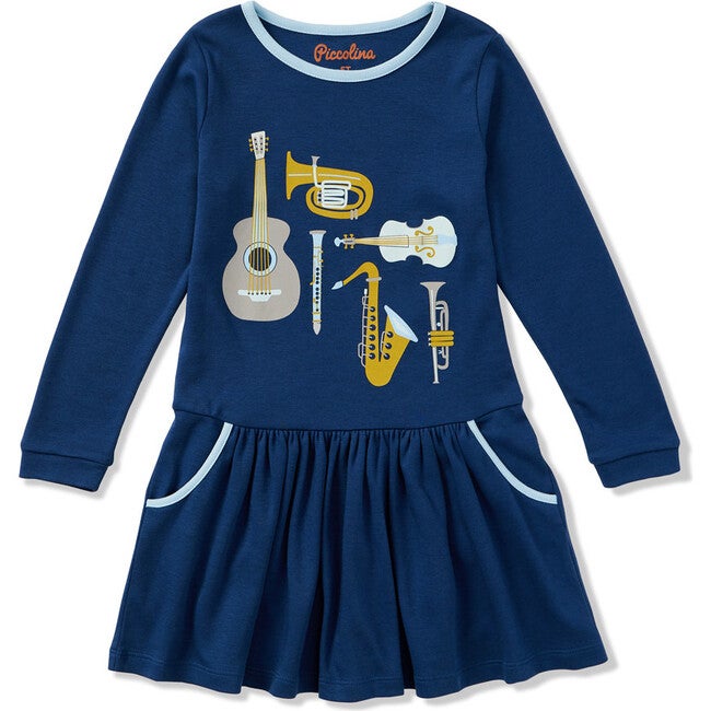 Easy Knit Dress with Pockets, Music